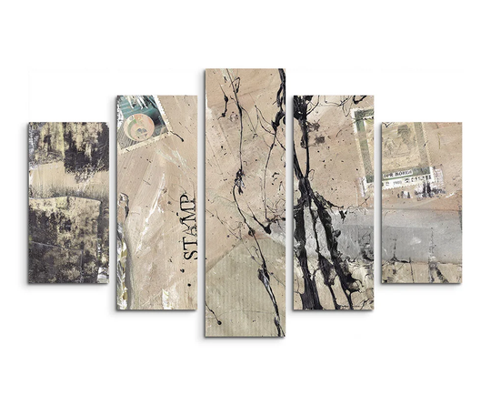 Enigma Abstract 518 Graphic Art Print Multi-Piece Image on Canvas