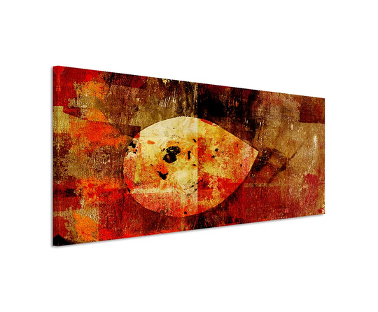 Enigma Panorama Abstract 954 Graphic Art Print on Canvas