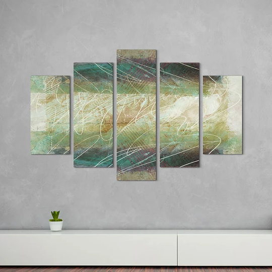 Enigma Abstract 997 Graphic Art Print Multi-Piece Image on Canvas