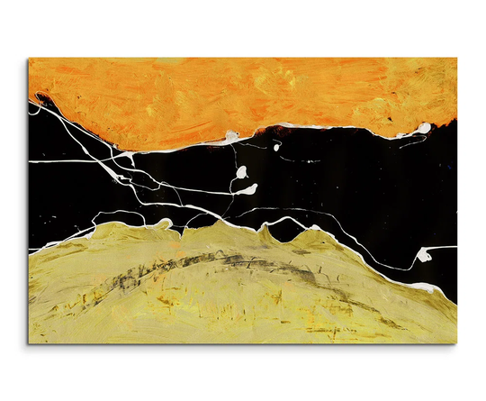 Enigma 655 Abstract Graphic Art Print on Canvas