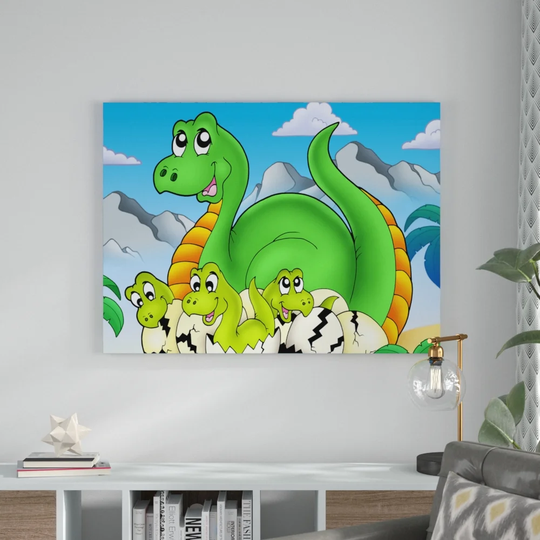 Dino Tyrannosaurus Rex Framed Graphic Art