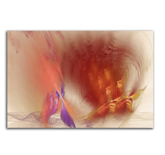 Enigma Abstract 197 Graphic Art Print on Canvas