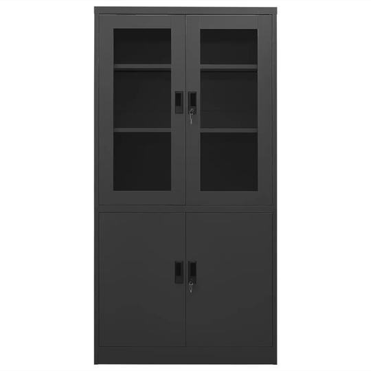 4 -Door 3 -Shelf Storage Cabinet