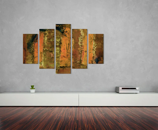 Enigma Abstract 707 Graphic Art Print Multi-Piece Image on Canvas