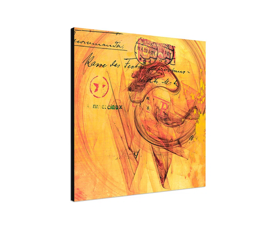 Enigma Abstract 104 Graphic Art Print on Canvas