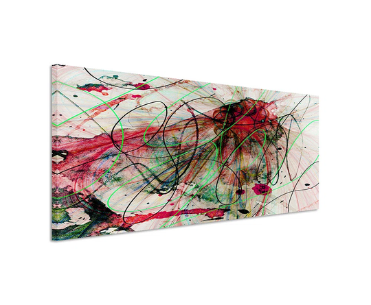 Enigma Panorama Abstract 1267 Graphic Art Print on Canvas