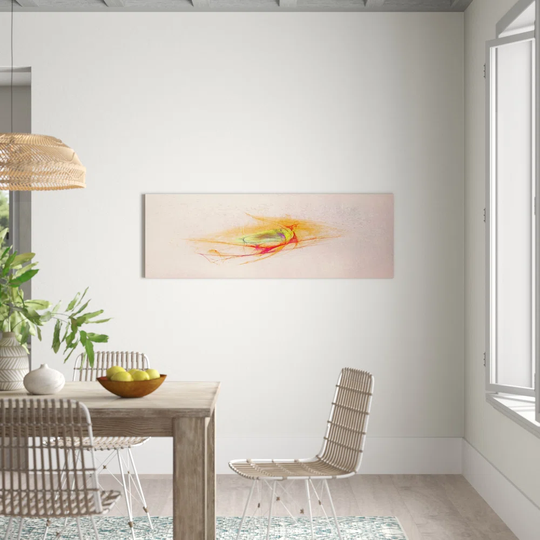 Enigma Panorama Abstract 1090 Graphic Art Print on Canvas