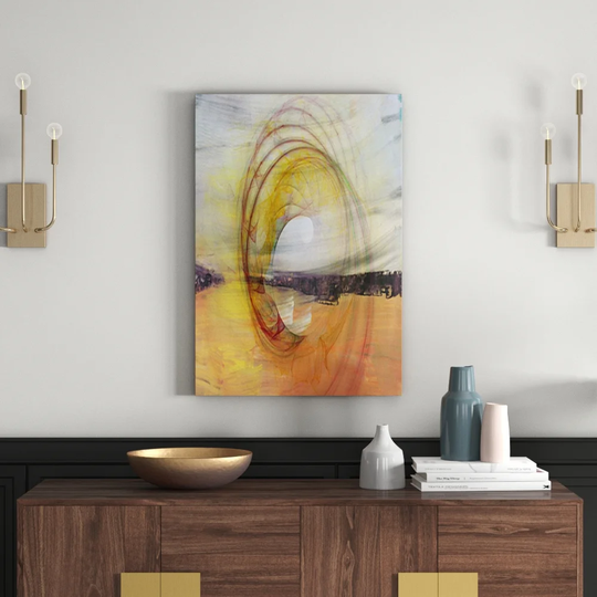 Enigma Arnold Schwarzenegger Graphic Art Print on Canvas