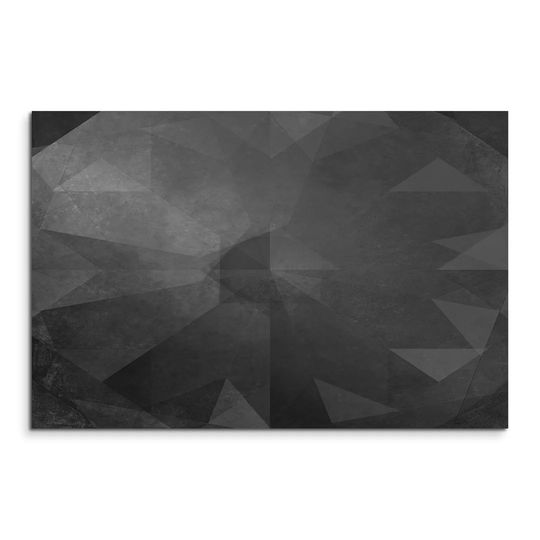 Abstract Mosaic Graphic Art Print on Canvas