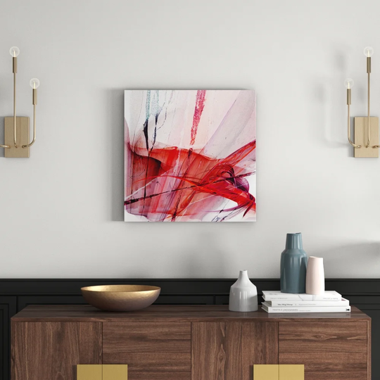 Enigma Abstract 743 Graphic Art Print on Canvas