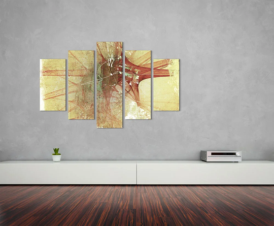 Enigma Abstract 704 Graphic Art Print Multi-Piece Image on Canvas