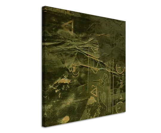 Enigma Abstract 870 Graphic Art Print on Canvas