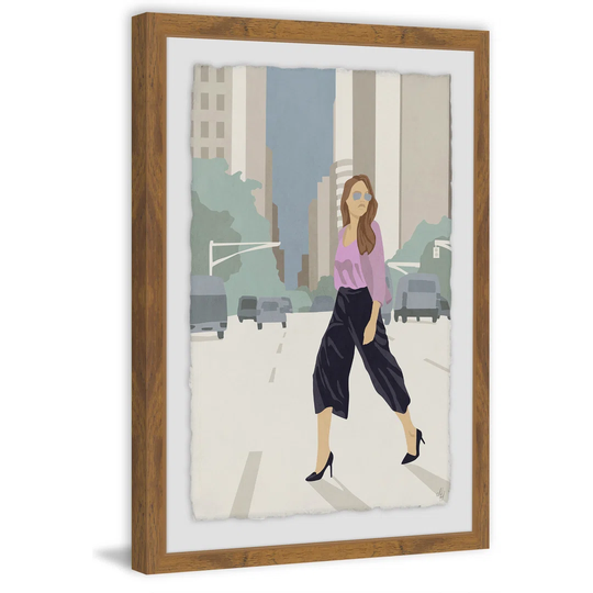 The Formal Chic - Picture Frame Graphic Art Print on Paper