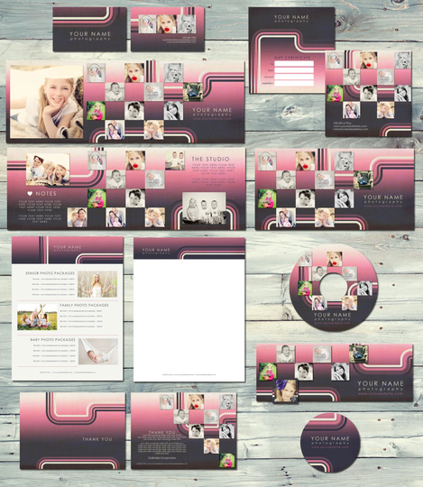 Boutique Marketing Package - Gradient Rose Photography