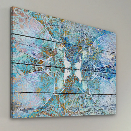 Succulent Pattern by Irena Orlov - Wrapped Canvas Graphic Art Print