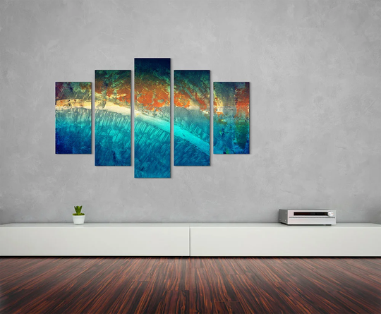 Enigma Abstract 965 Graphic Art Print Multi-Piece Image on Canvas