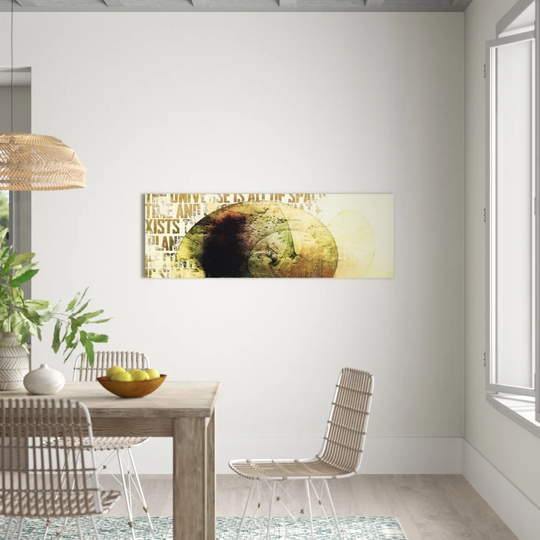 Enigma Panorama Abstract 126 Graphic Art Print on Canvas