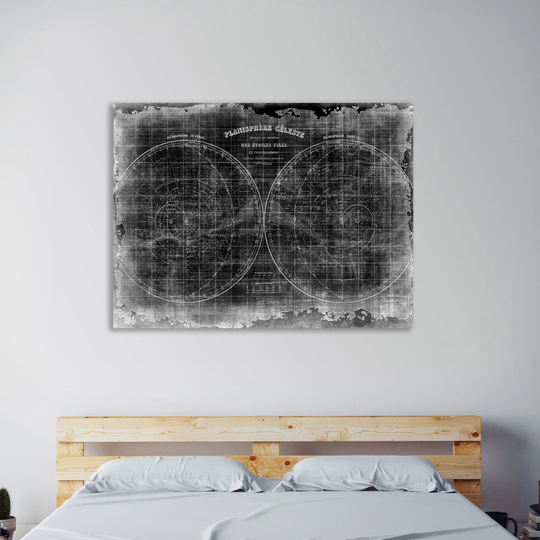 Constellation Map by Kimberly Allen - Wrapped Canvas Graphic Art Print