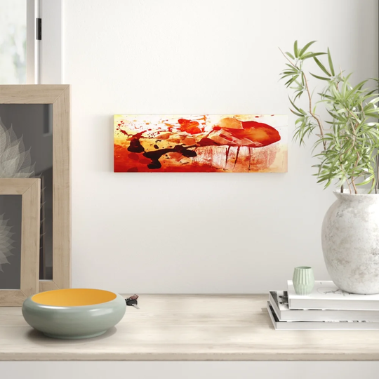 Enigma Panorama Abstract 837 Graphic Art Print on Canvas