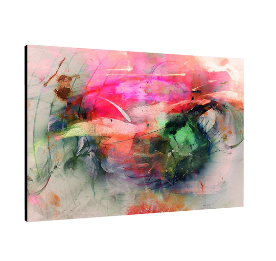 Abstract 419 Graphic Art Print On Canvas