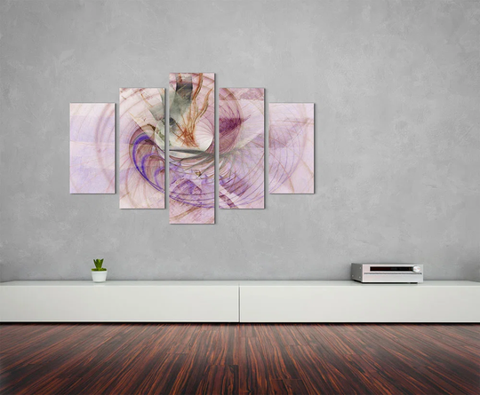 Enigma Sculpture Abstract 1182 Graphic Art Print Multi-Piece Image on Canvas