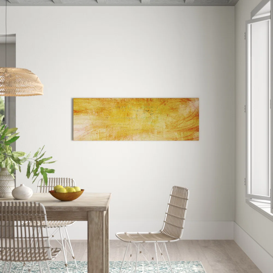 Enigma Panorama Abstract 1008 Graphic Art Print on Canvas