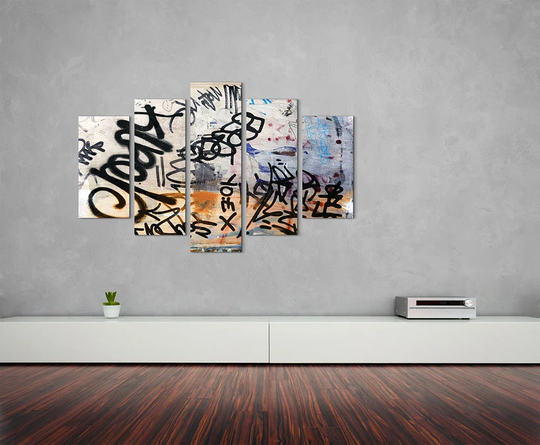 Enigma Abstract 939 Graphic Art Print Multi-Piece Image on Canvas