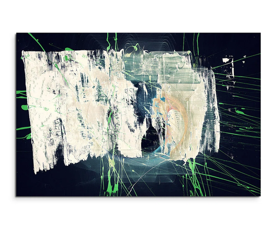 Enigma Abstract 1398 Graphic Art Print on Canvas