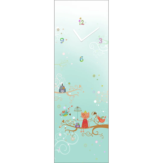 In the Forest Graphic Art on Glass