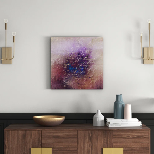 Enigma 1449 Abstract Graphic Art Print on Canvas