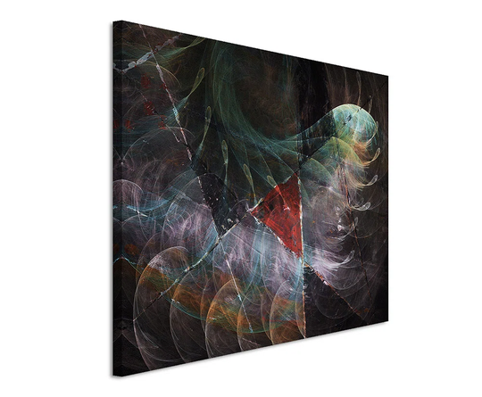 Enigma Abstract 1294 Graphic Art Print on Canvas