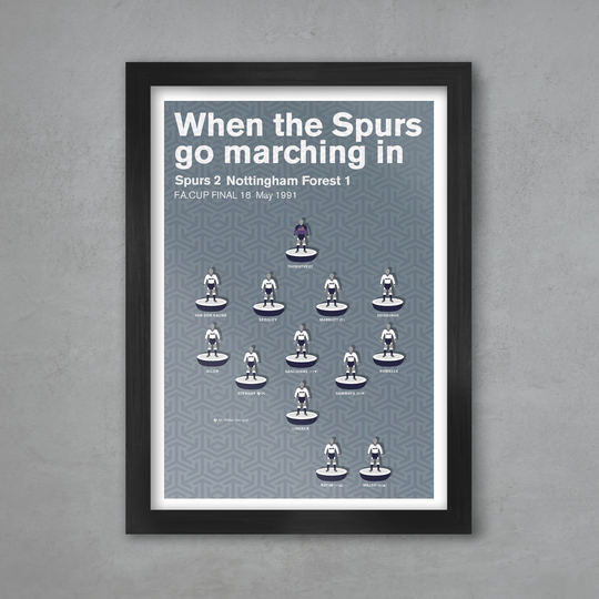 Spurs 91 - Football Poster Print