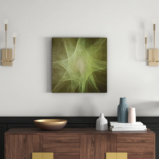 Enigma Abstract 1278 Graphic Art Print on Canvas