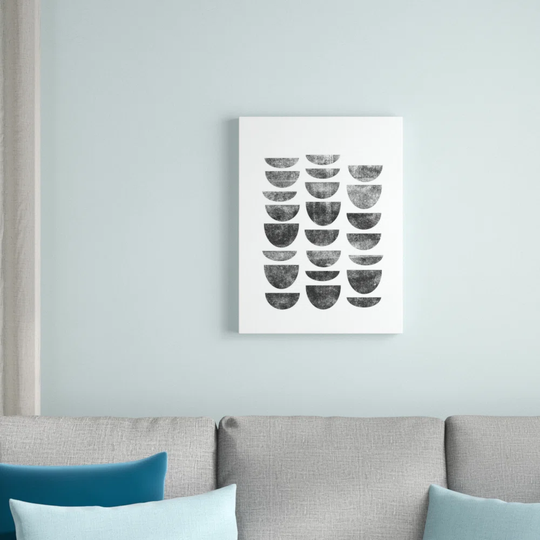 Scandanavian Geometry - Unframed Graphic Art Print on Paper