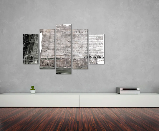 Enigma Abstract 544 Graphic Art Print Multi-Piece Image on Canvas