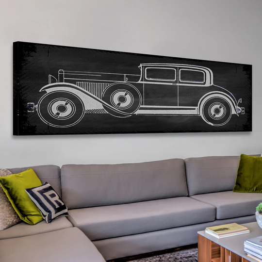 Classic - Wrapped Canvas Graphic Art Print