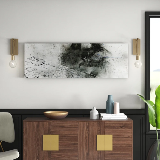 Enigma Panorama Abstract 1256 Graphic Art Print on Canvas