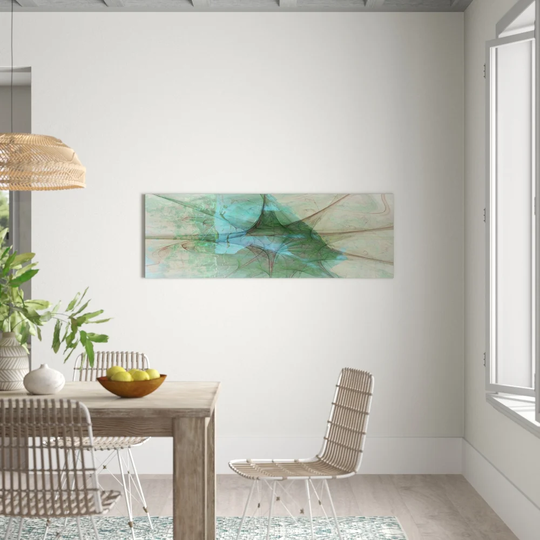 Enigma Panorama Abstract 1281 Graphic Art Print on Canvas