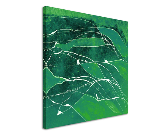 Enigma Abstract 689 Graphic Art Print on Canvas