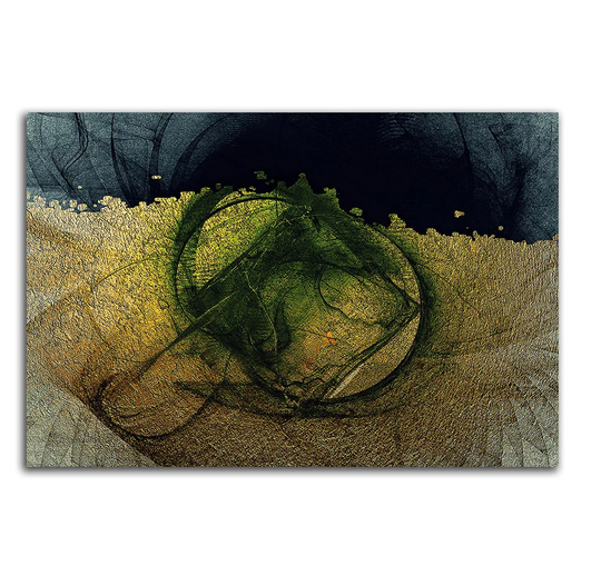 Enigma Abstract 080 Graphic Art Print on Canvas