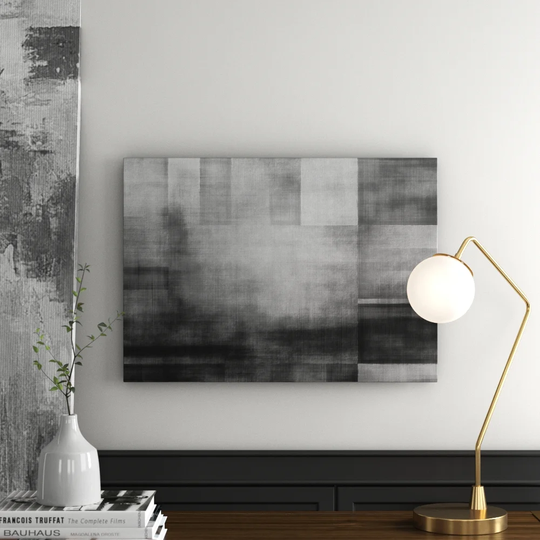 Abstract Art Graphic Art Print on Canvas