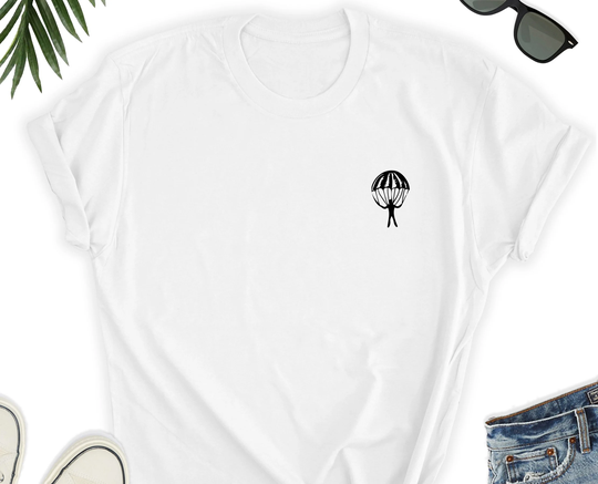 Skydiving Tree T-Shirt/Lover Gift Shirt Skydive For Skydiver Friend Unisex Tee