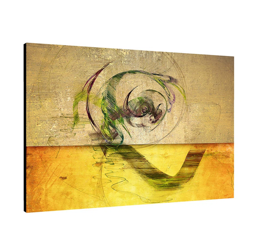 Enigma Abstract 398 Graphic Art Print on Canvas