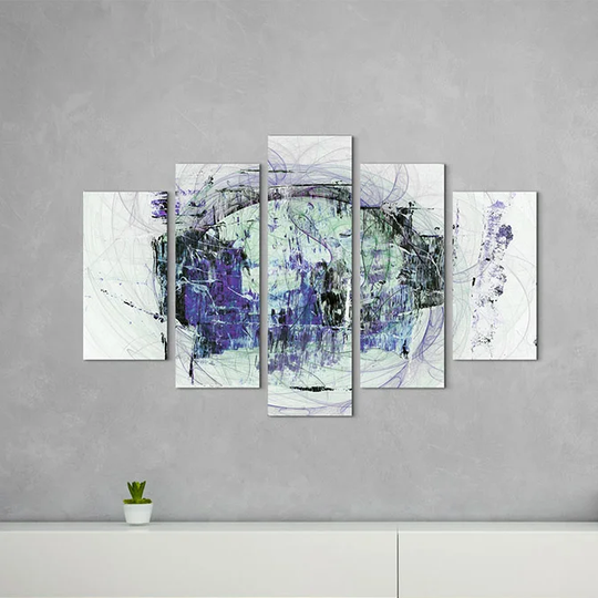 Enigma Abstract 1436 Graphic Art Print Multi-Piece Image on Canvas