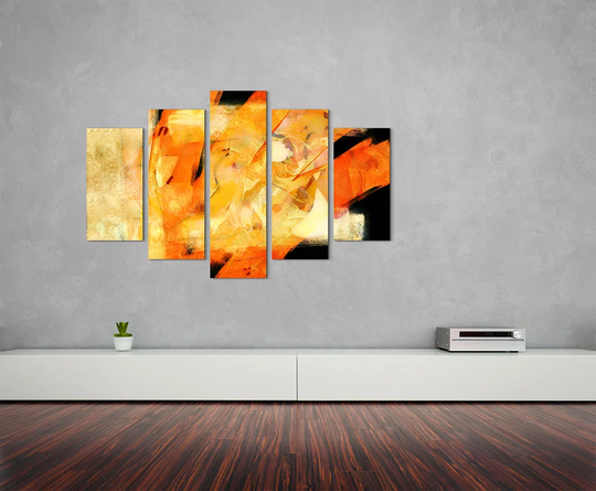Enigma Abstract 761 Graphic Art Print Multi-Piece Image on Canvas