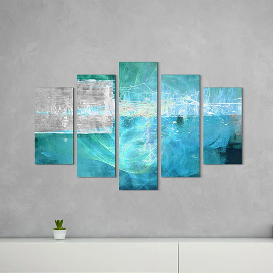 Enigma Abstract 1454 Graphic Art Print Multi-Piece Image on Canvas