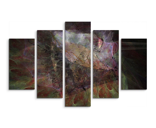 Enigma Abstract 1433 Graphic Art Print Multi-Piece Image on Canvas