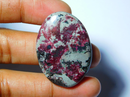 Natural Pink Opal Gemstone Gorgeous Cabochon Excellent Quality Loose Stone 52Cts.(37x27mm
