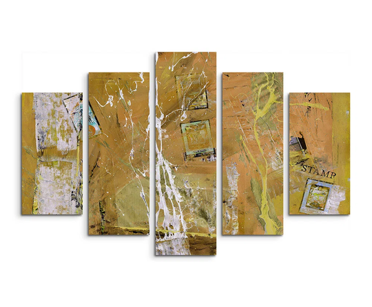 Enigma Abstract 586 Graphic Art Print Multi-Piece Image on Canvas