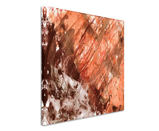 Enigma Abstract 615 Graphic Art Print on Canvas